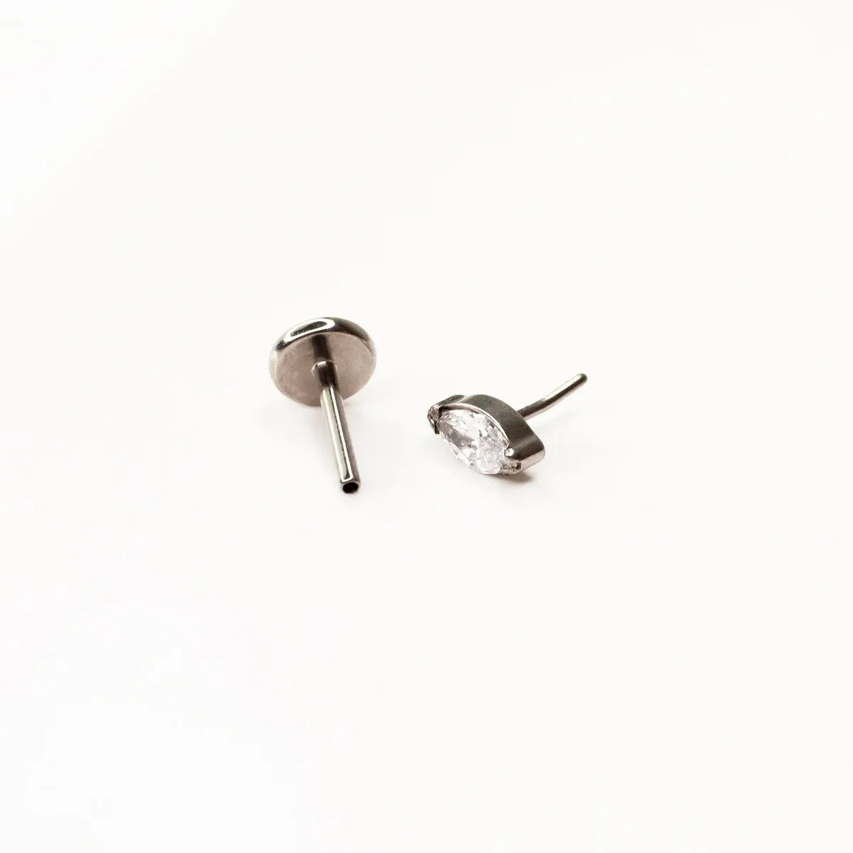 Marquise Flat Back Earrings