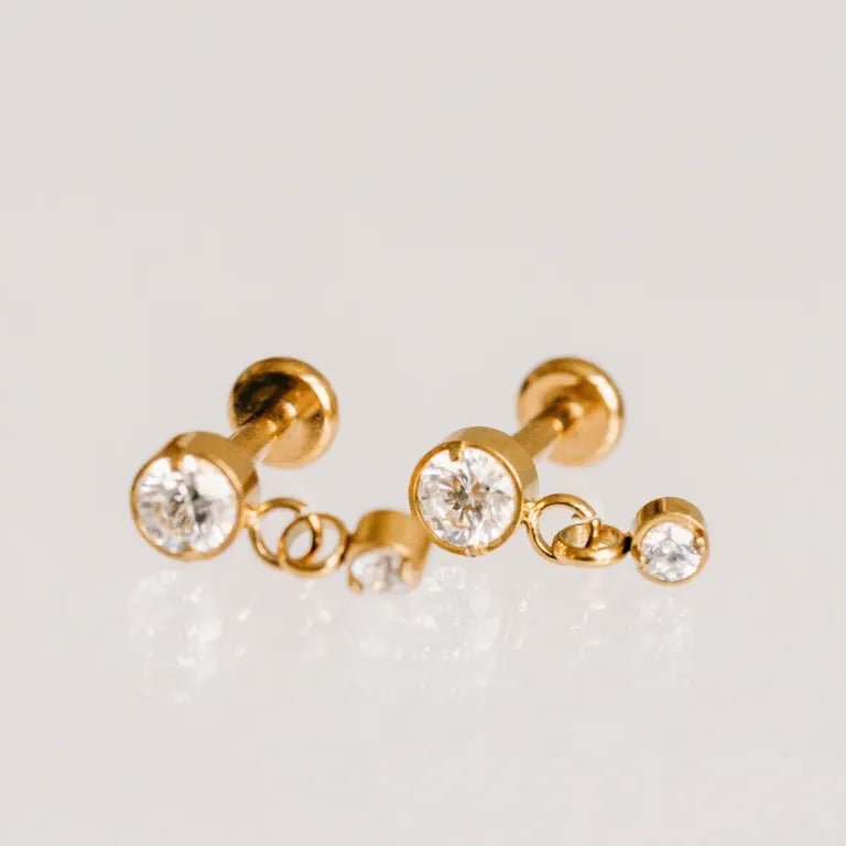Diamond Cascade Earrings
