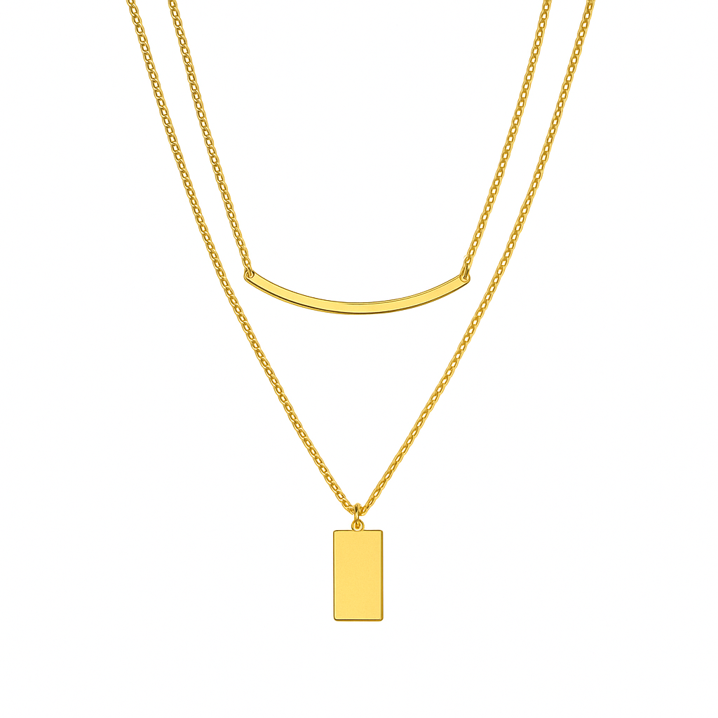 Golden Bar Necklace