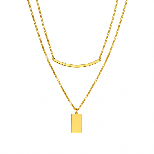 Golden Bar Necklace