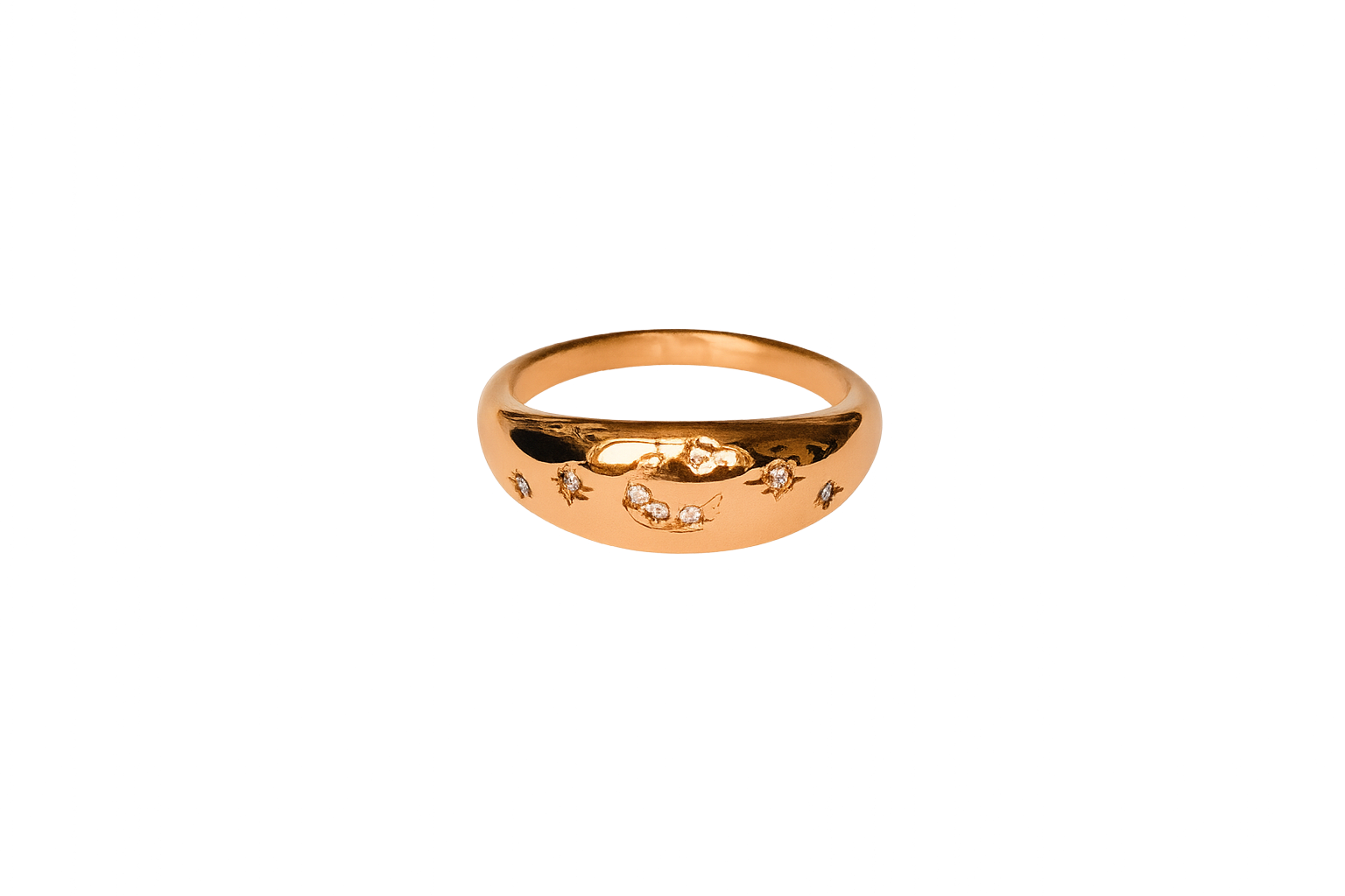 Starlight Gold Ring