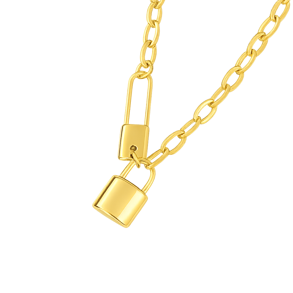Lock It Necklace