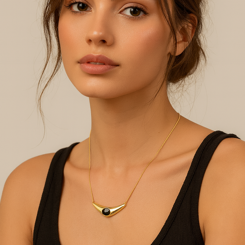 Obsidian Edge Necklace