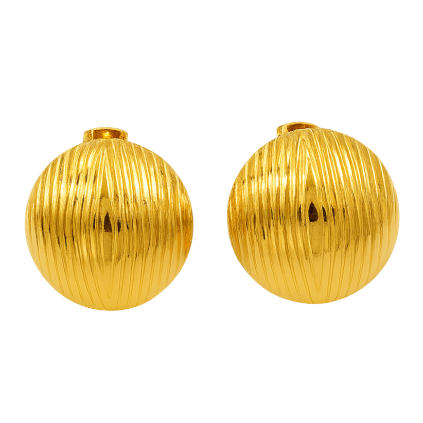 Golden Circle Earrings