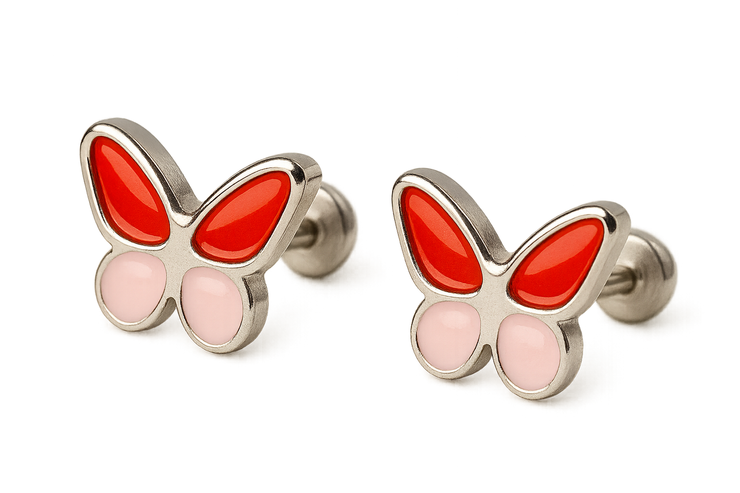 Red & Pink Butterfly