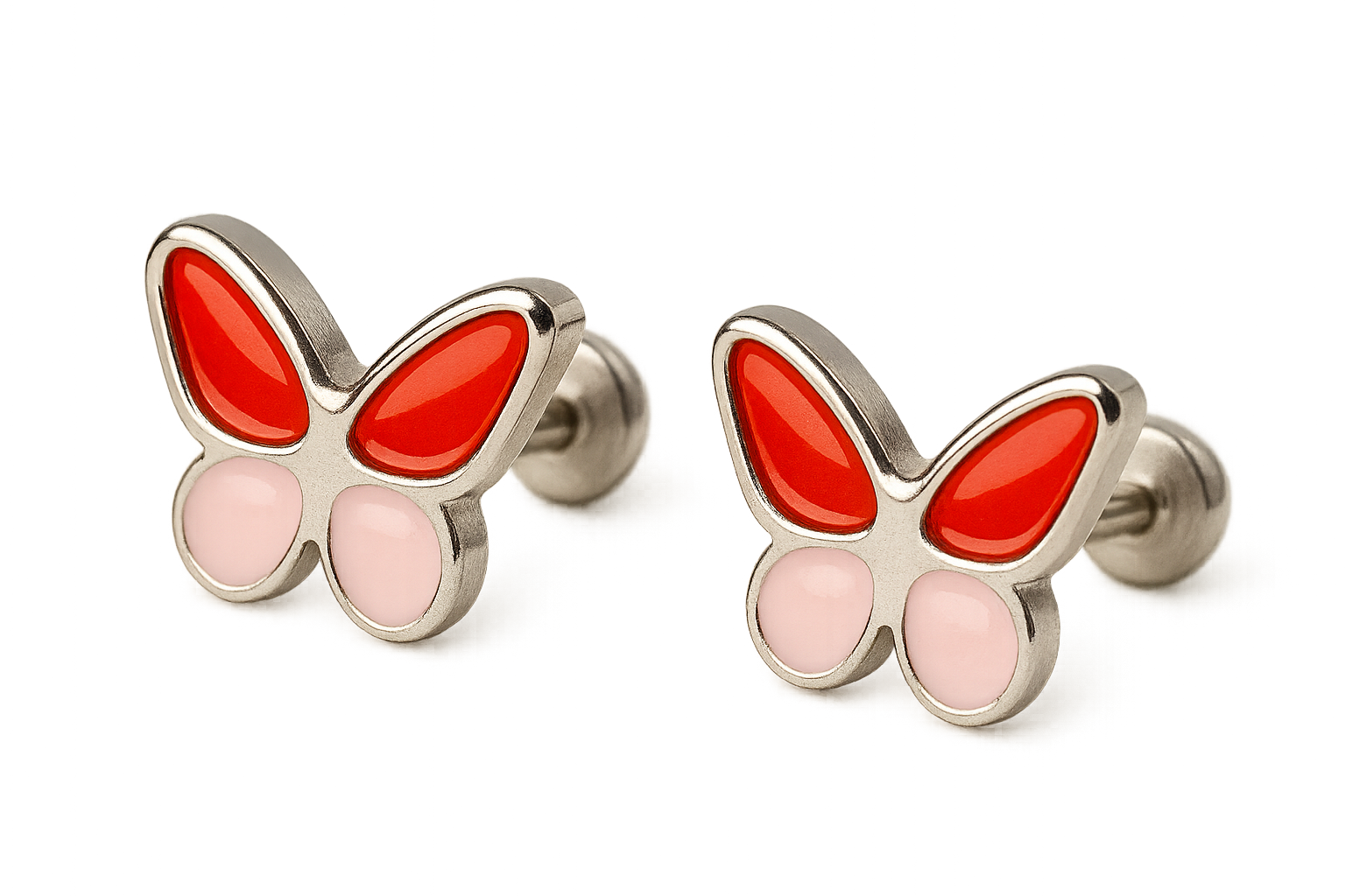 Red & Pink Butterfly