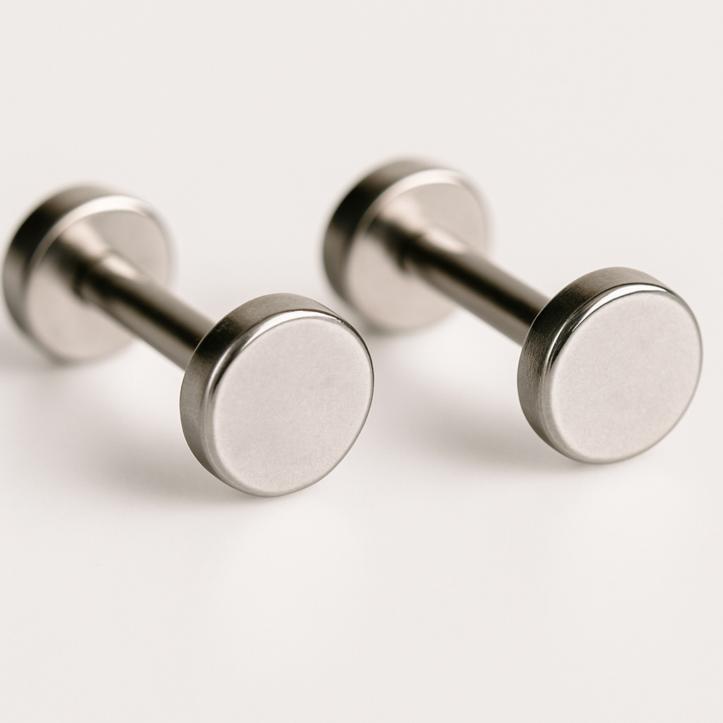 Mini Dot Flat Back Earrings