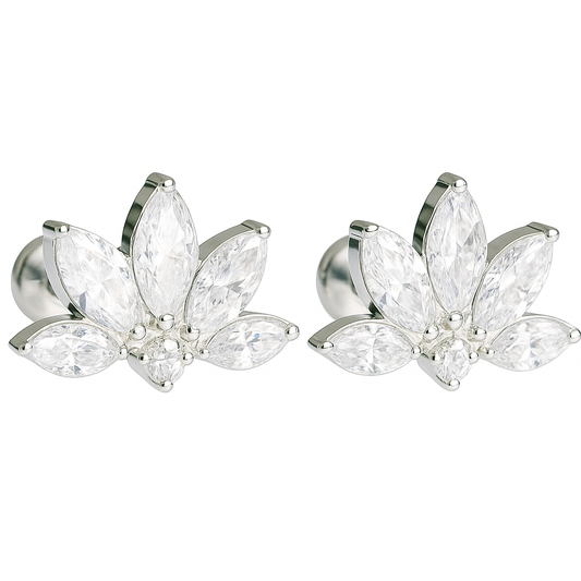 Flower Burst Flat Backs