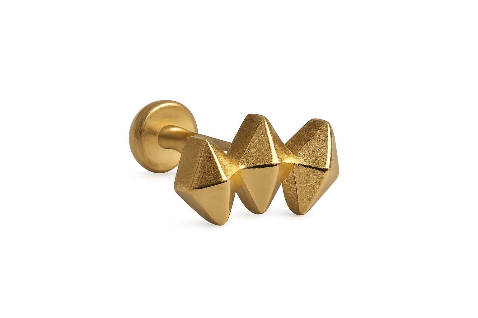 Trifecta Flat Back Earrings