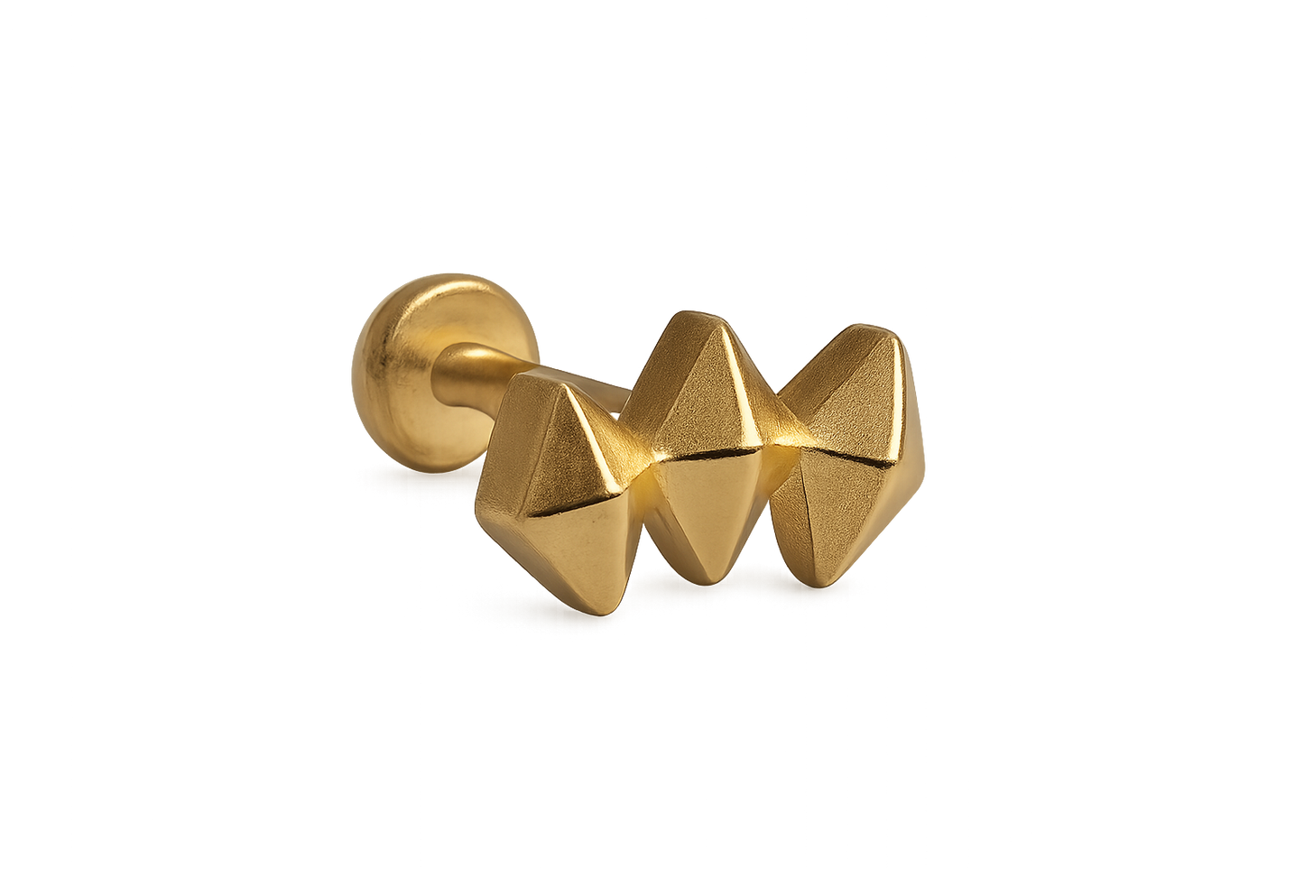 Trifecta Flat Back Earrings