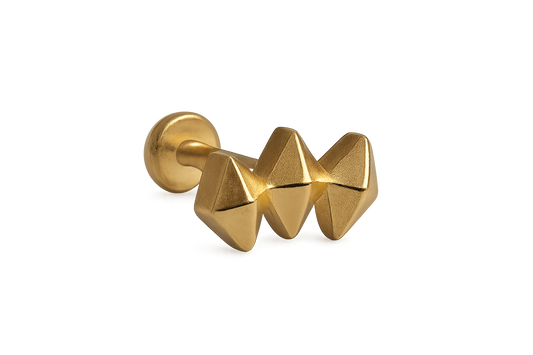 Trifecta Flat Back Earrings