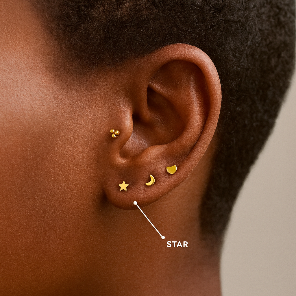 Shining Star Flat Backs