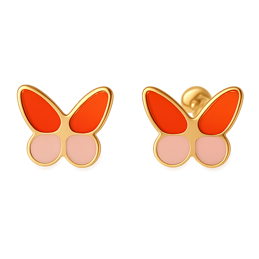 Red & Pink Butterfly