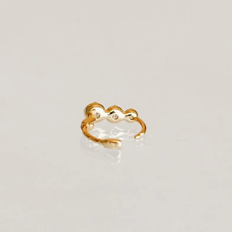 Diamond Waterfall Hoops