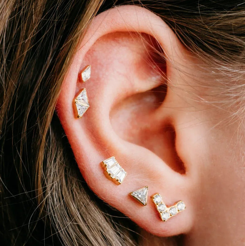 Emerald Cluster Flat Backs