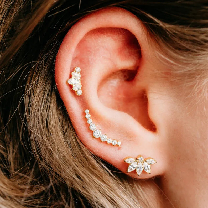 Flower Burst Flat Backs