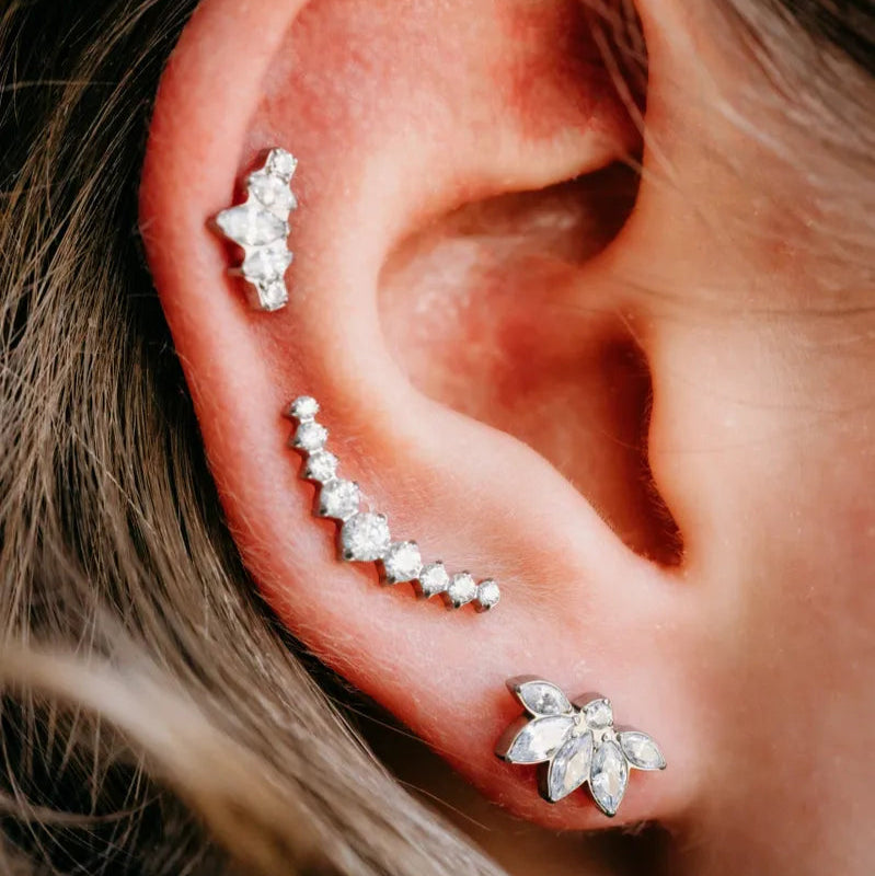 Flower Burst Flat Backs