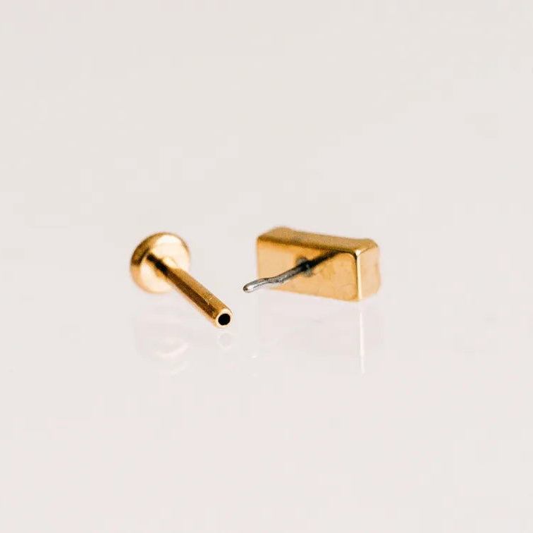 Mini Emerald Cut Flat Backs