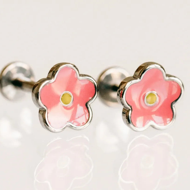 Pink Daisy Flat Backs