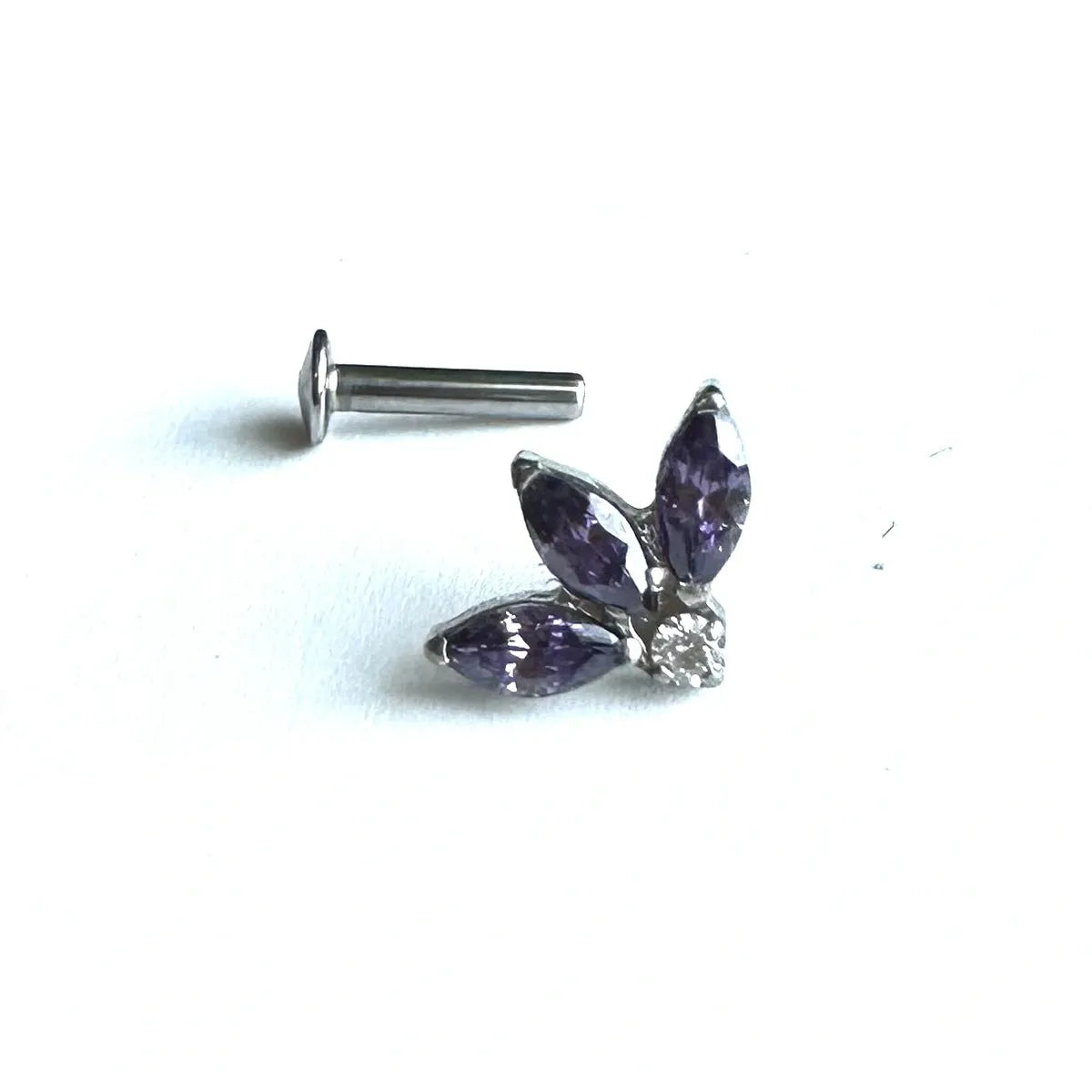 Purple Flare Flat Backs