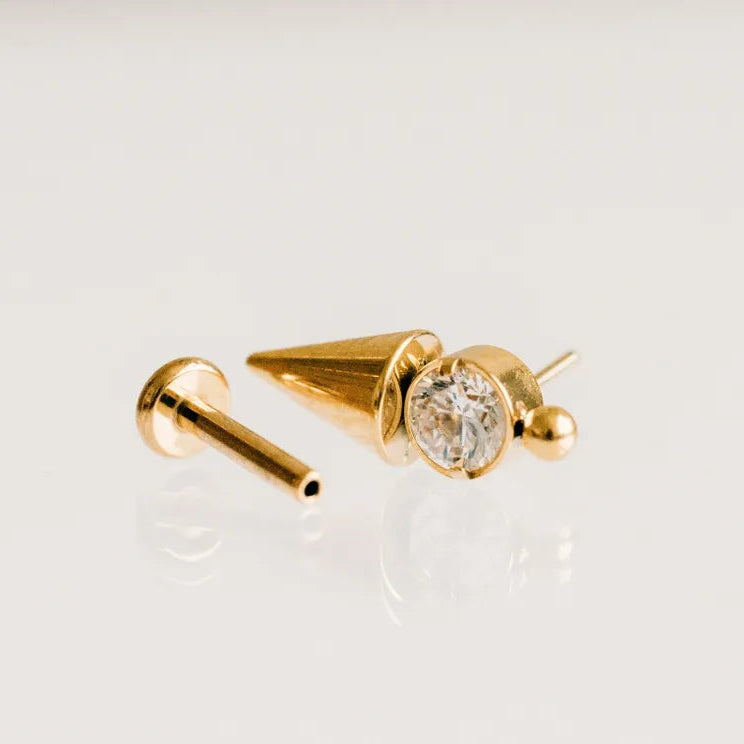 Sconce Flat Back Earrings