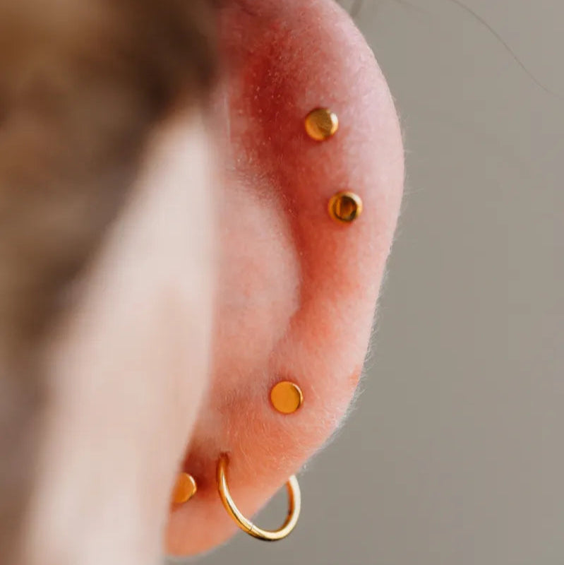 Sconce Flat Back Earrings