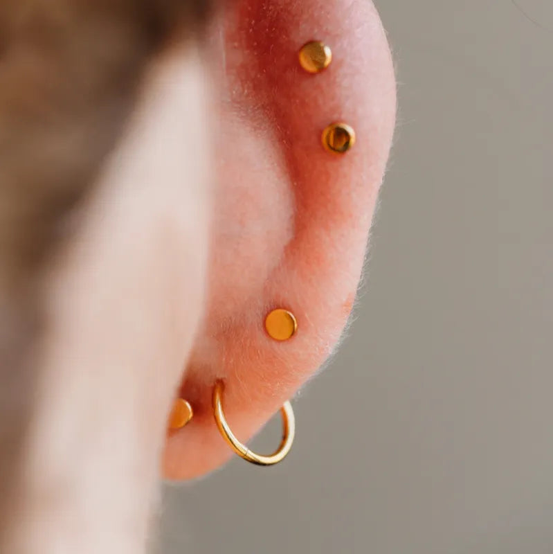 Slanted Trio Flat Backs