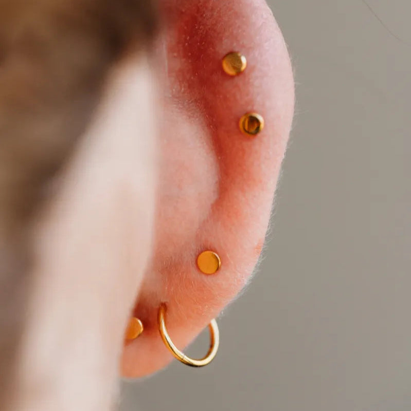 Solitaire Pronged Earrings