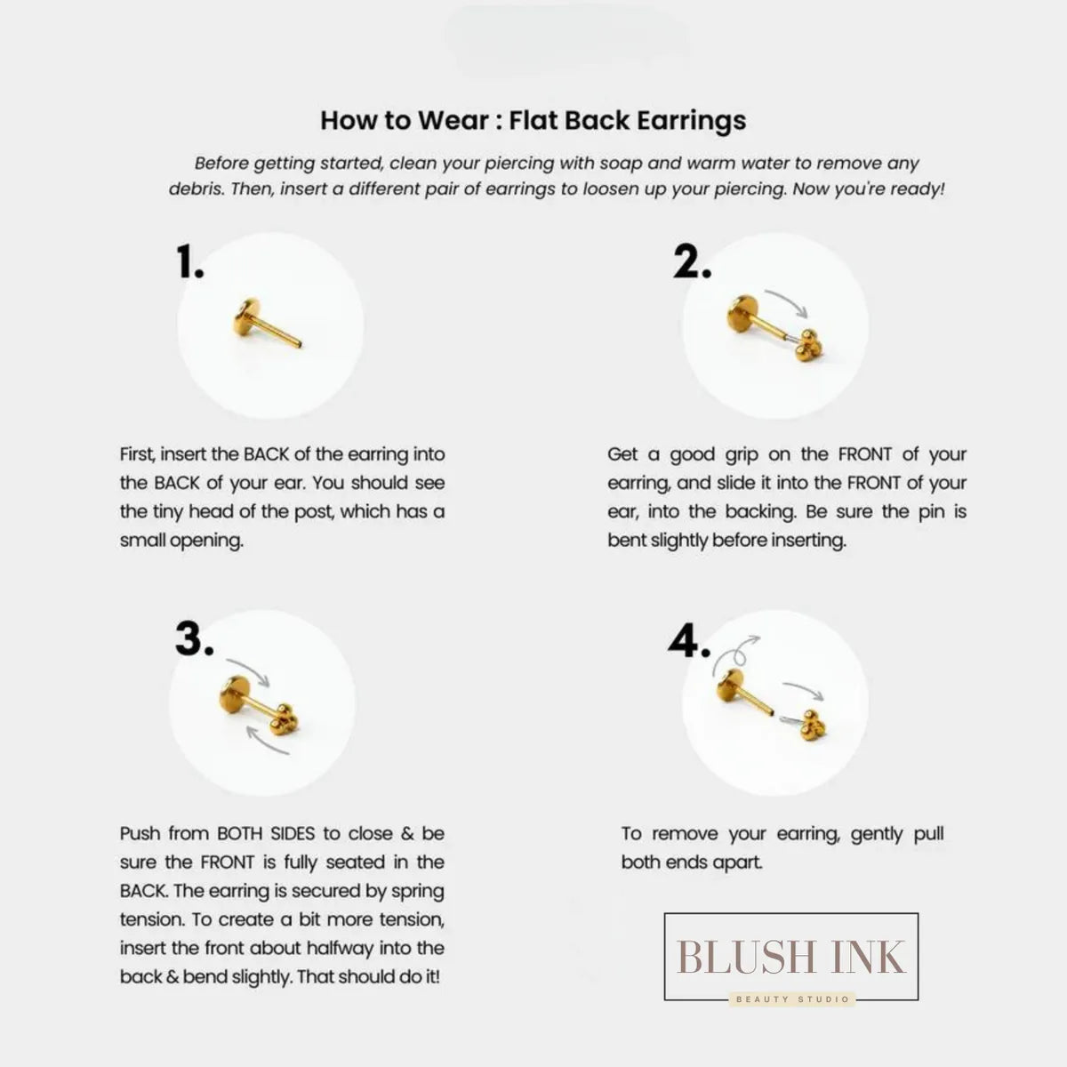 Flat Back Insertion Tool